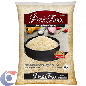 Arroz Parboilizado Tipo 1 Prato Fino 5kg