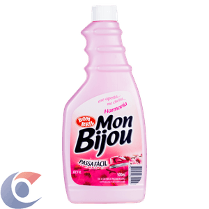 Refil Facilitador De Passar Roupas Mon Bijou Passa Fácil Harmonia 500ml