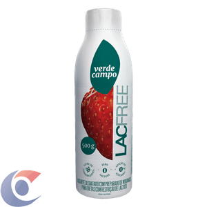 Iogurte Verde Campo Lacfree Morango Sem Lactose 500g