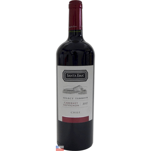 Vinho Chileno Tinto Santa Ema Select Terroir Cabernet Sauvignon 750ml