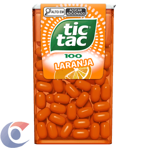 Tic Tac Pastilhas Sabor Laranja 49g