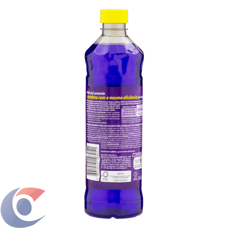 DESINF-PINHO-SOL-L500P450ML-LAVANDA