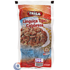 Linguiça Calabresa Frisa Pacote 500g