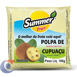 Polpa De Fruta Summer Fruit Cupuaçu 100g