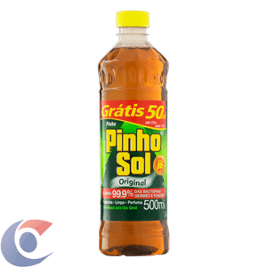 Desinfetante Pinho Sol Original Refil Leve 500ml Pague 450ml