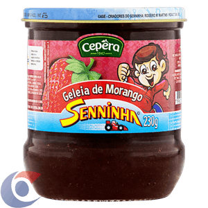 Geleia Cepera Senninha Morango 230g