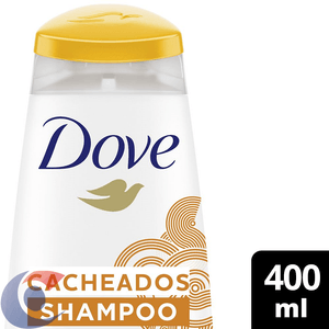 Shampoo Baixo Sulfato Dove Texturas Reais Cacheados 400ml
