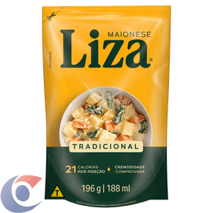 Maionese Tradicional Liza Sachê 196g