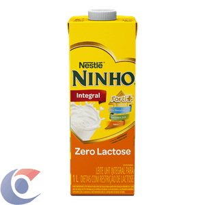 Leite Uht Integral Zero Lactose Ninho Forti+ Caixa Com Tampa 1