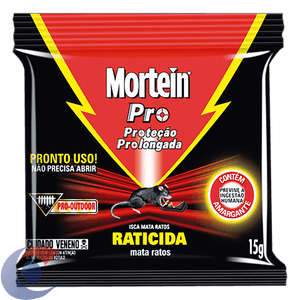 Iscas Mata Ratos Mortein Raticida 15g