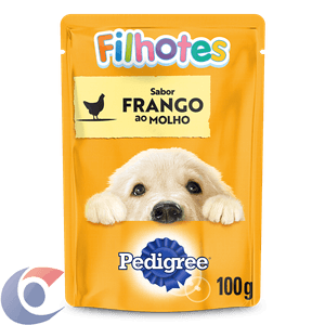 Ração Para Cães Pedigree Filhote Frango 100g