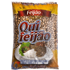 Feijão Carioca Qui Feijão 1kg