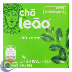 Chá Verde Leão 10 Sachês