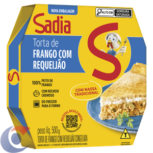 Torta De Frango Com Catupiry Sadia 500g