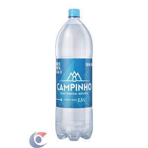 Água Mineral Sem Gás Campinho Natural 2,5l