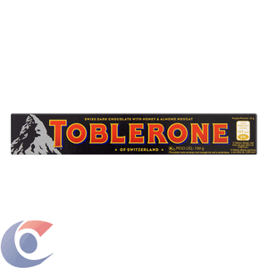 Barra De Chocolate Suiço Toblerone Dark Chocolate 100g