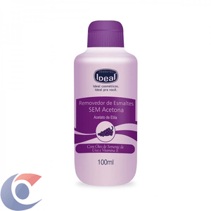 Removedor De Esmalte Ideal Sem Acetona 100ml