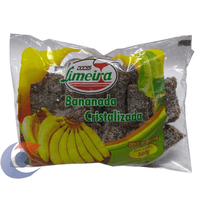 Bananada Cristalizada Limeira 200g