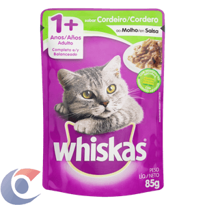 Alimento Para Gatos Whiskas Cordeiro 85g