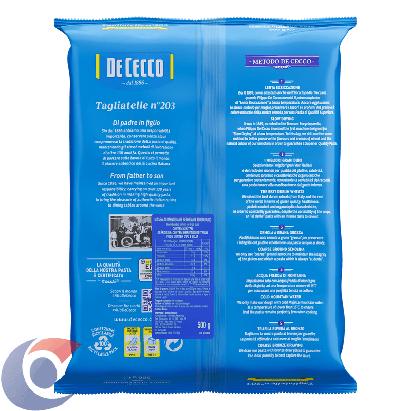 MAC-ITA-TAGLIATEL-DE-CECCO-500G
