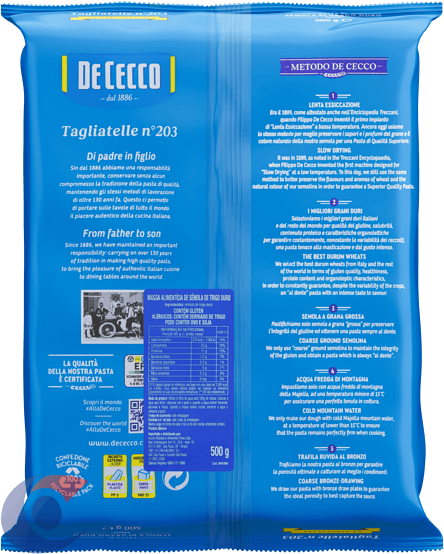 MAC-ITA-TAGLIATEL-DE-CECCO-500G
