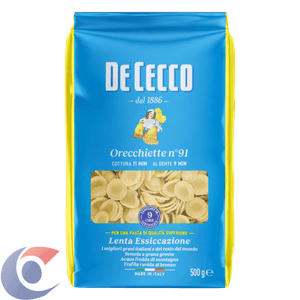 Macarrão Italiano N°91 De Cecco Orecchietti 500g