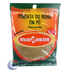 Pimenta Do Reino Em Pó Mais Sabor 50g