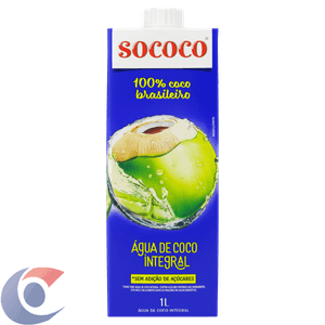 Água De Coco Sococo 1l