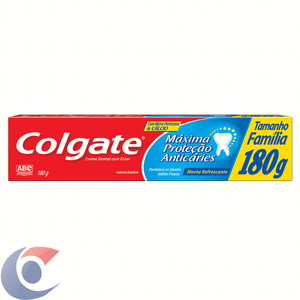 Creme Dental Colgate Máxima Proteção Anticárie 180g