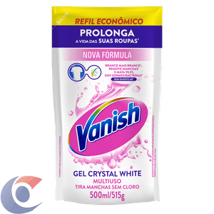 Tira Manchas Em Gel Vanish Crystal Refil Econômico 500ml