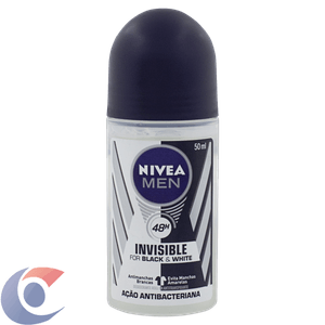 Desodorante Rollon 48h Nivea Invisible Black & White Power 50ml