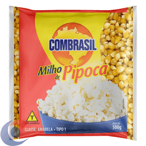 Milho De Pipoca Combrasil 500g