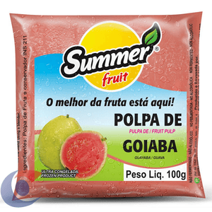 Polpa De Fruta Summer Fruit Goiaba 100g