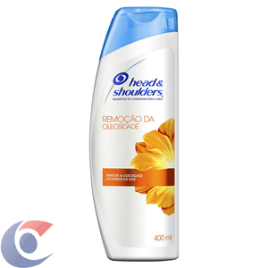 Shampoo De Cuidados Com A Raiz Head & Shoulders Remoção Da Oleosidade 400ml