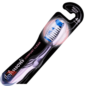 Escova Dental Johnson & Johnson Confort Clean Média Ref. 4547