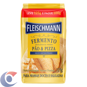 Fermento Fleischmann Leve 125g E Pague 100g
