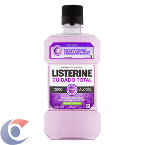 Enxaguante Bucal Listerine Cuidado Total Zero Álcool 500ml