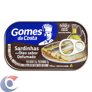Sardinha Gomes Da Costa Defumada 125g
