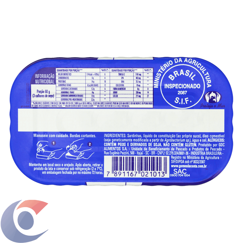 SARD-G-DA-COSTA-125G-OLEO