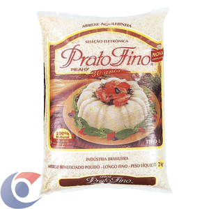 Arroz Prato Tipo 1 Fino 2kg