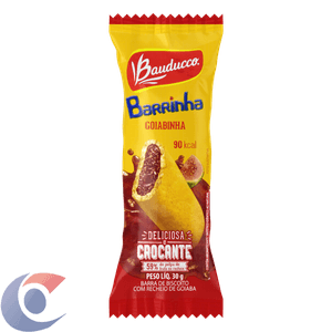 Biscoito Recheio Goiabinha Bauducco Barrinha Pacote 30g