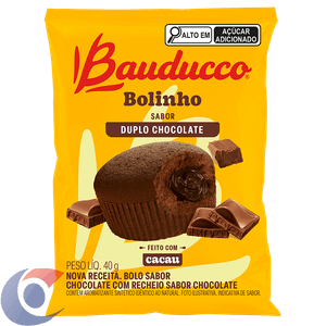 Bolinho Bauducco Duplo Chocolate 40g