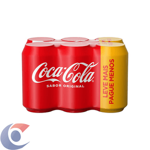 Coca Cola Original Pack 6 Leve Mais Por Menos 350ml