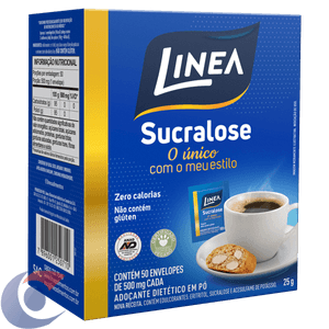 Adoçante Em Pó Linea Sucralose 50 Un