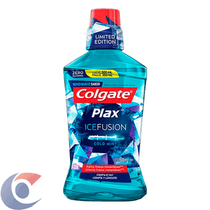 Enxaguante Bucal Colgate Plax Ice Fusion Cold Mint Leve 500ml E Pague 350ml