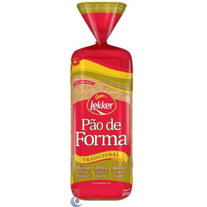 Pão De Forma Lekker Tradicional 450g