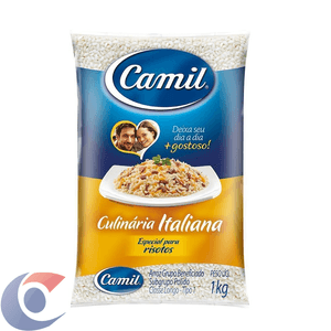 Arroz Para Risoto Camil Culinária Italiana 1kg