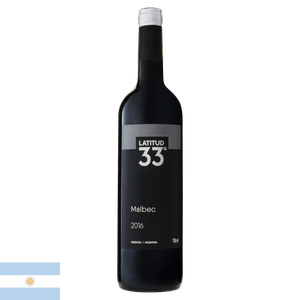 Vinho Argentino Tinto Latitud 33 Malbec 750ml