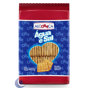 Biscoito Alcobaça Água E Sal 400g