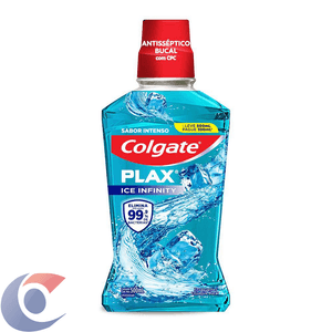Enxaguante Bucal Refrescância Colgate Plax Ice Infinity 500ml Leve 500ml Pague 350ml